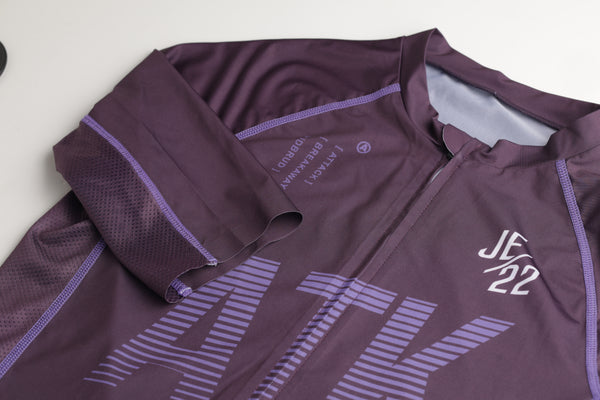 ATK Women's performance long sleeves Jersey - Dark Purple