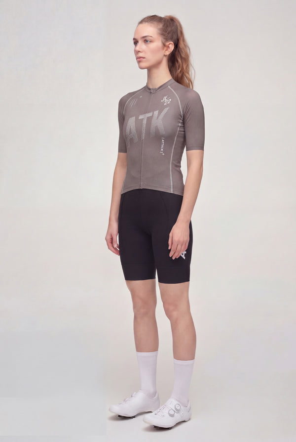 ATK Women's performance short sleeves Jersey - Taupe