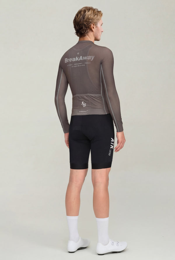 ATK Men's performance long sleeves Jersey - Taupe