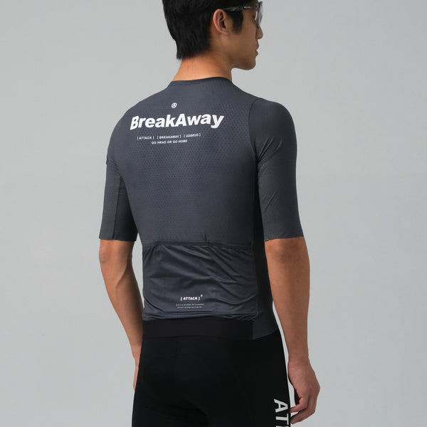 ATK Men's performance short sleeves Jersey - Iron Grey