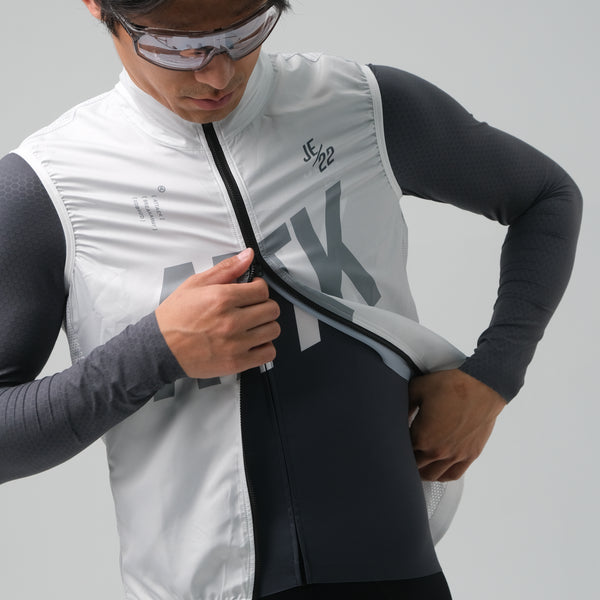 ATK Breakzip Men's Gilet - Misty White