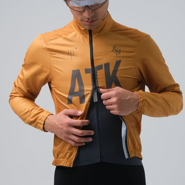 ATK Breakzip Men's Wind Jacket - Golden Ochre