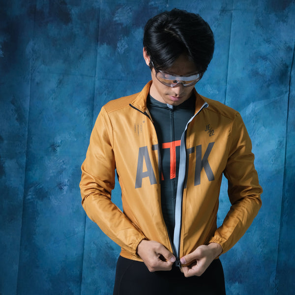 ATK Breakzip Men's Wind Jacket - Golden Ochre