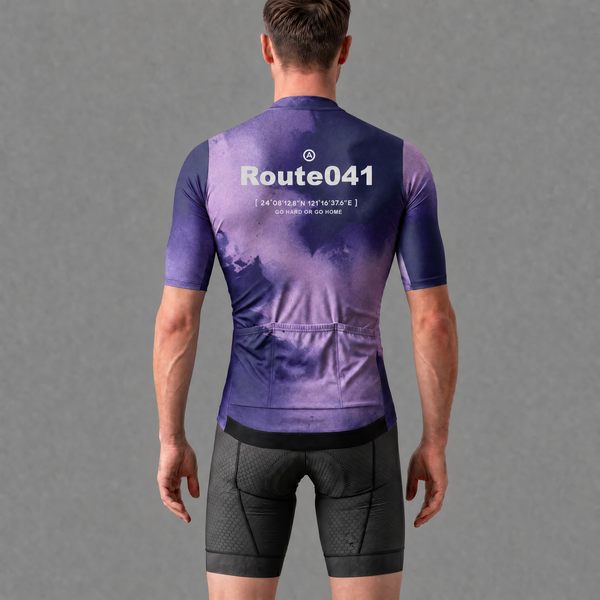 Route Men's Cycling Jersey - 041