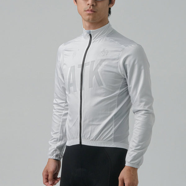 ATK Breakzip Men's Wind Jackett - Misty White