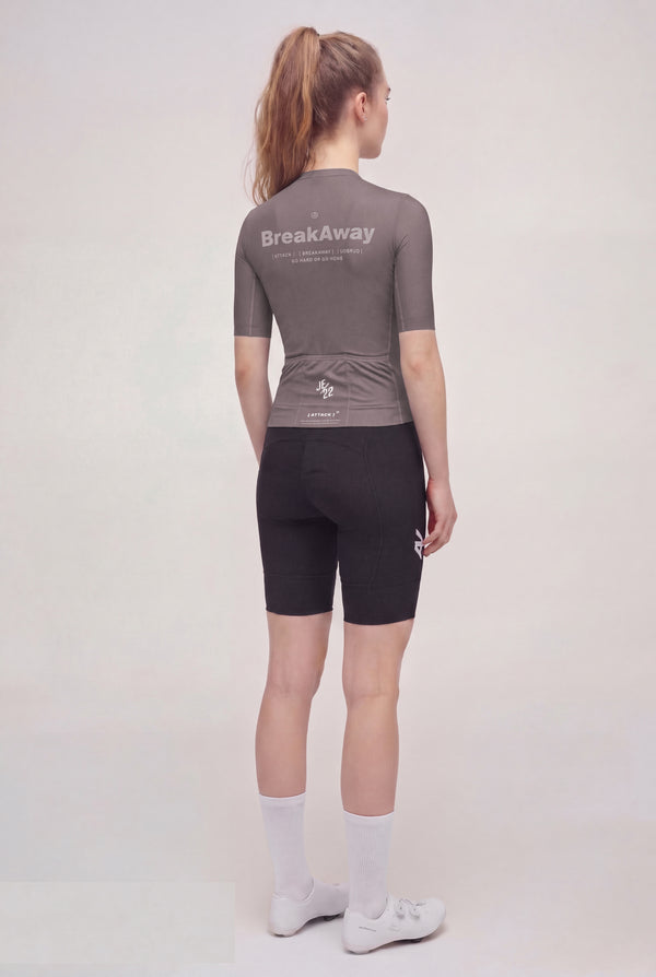 ATK Women's performance short sleeves Jersey -  Taupe