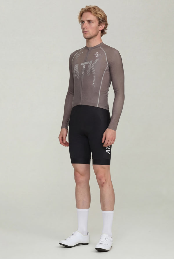 ATK Men's performance long sleeves Jersey -  Taupe