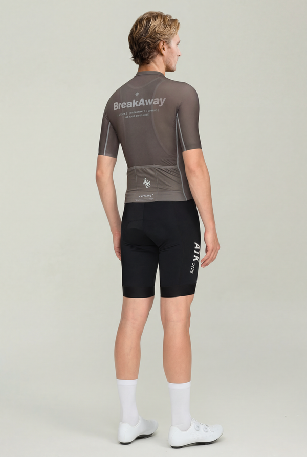 ATK Men's performance short sleeves Jersey - Taupe