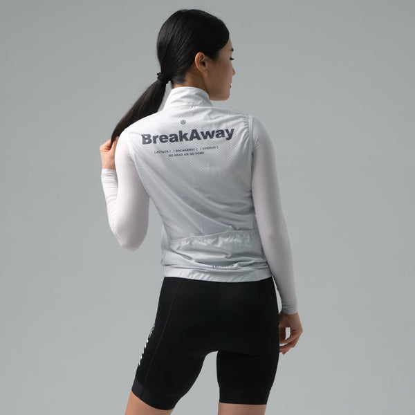ATK Breakzip Women's Gilet - Misty White