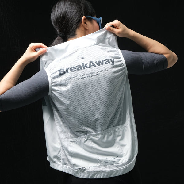 ATK Breakzip Women's Gilet - Misty White