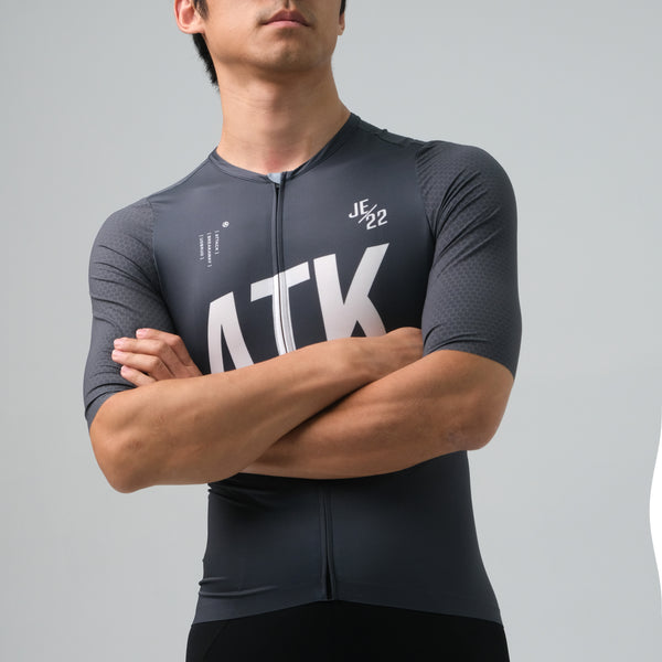 ATK Men's performance short sleeves Jersey - Iron Grey