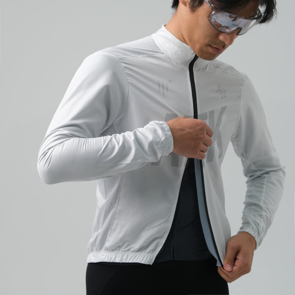 ATK Breakzip Men's Wind Jackett - Misty White