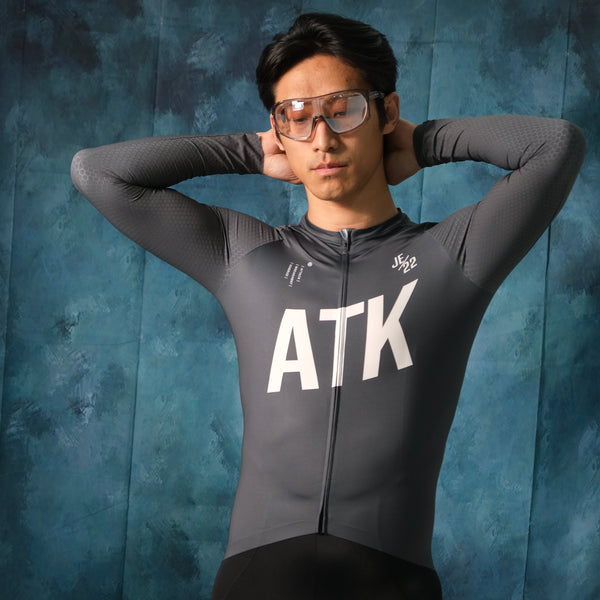 ATK Men's performance long sleeves Jersey - Iron Grey