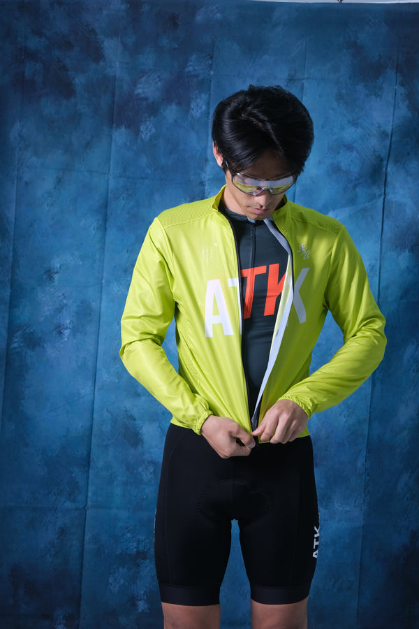 ATK Breakzip Men's Wind Jacket - Mustard