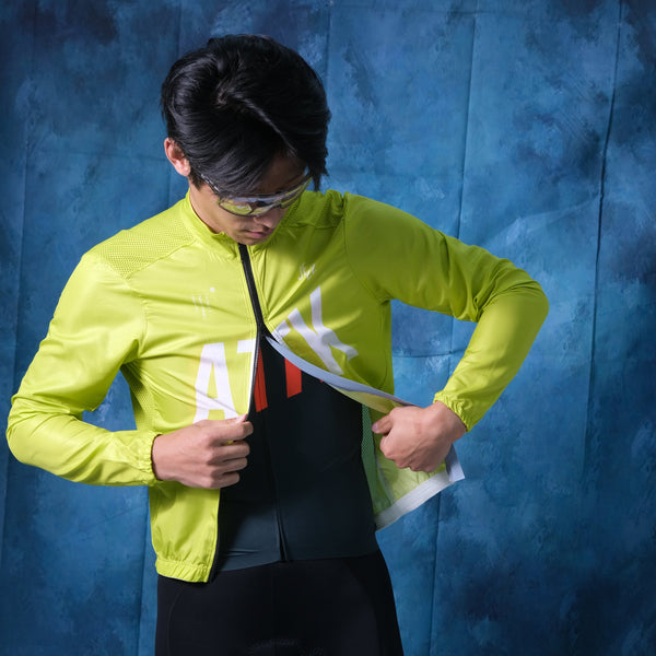 ATK Breakzip Men's Wind Jacket - Mustard