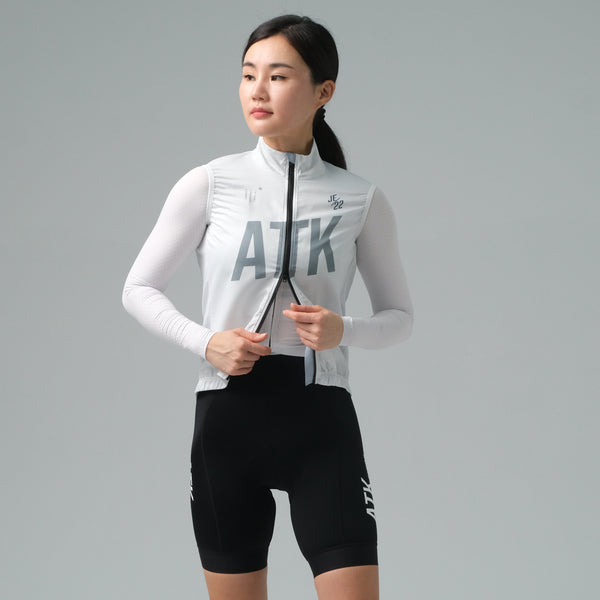 ATK Breakzip Women's Gilet - Misty White