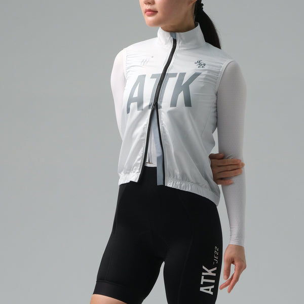 ATK Breakzip Women's Gilet - Misty White