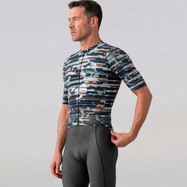 Route Men's Cycling Jersey - 017