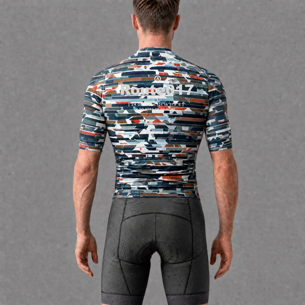 Route Men's Cycling Jersey - 017