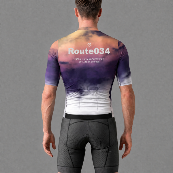 Route Men's Cycling Jersey - 034