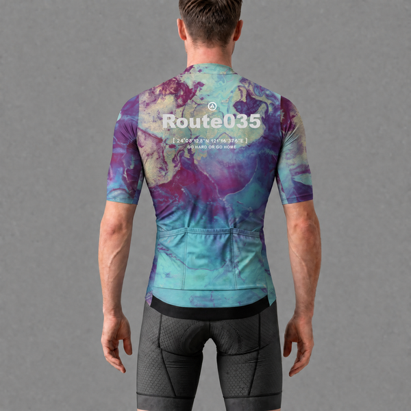Route Men's Cycling Jersey - 035